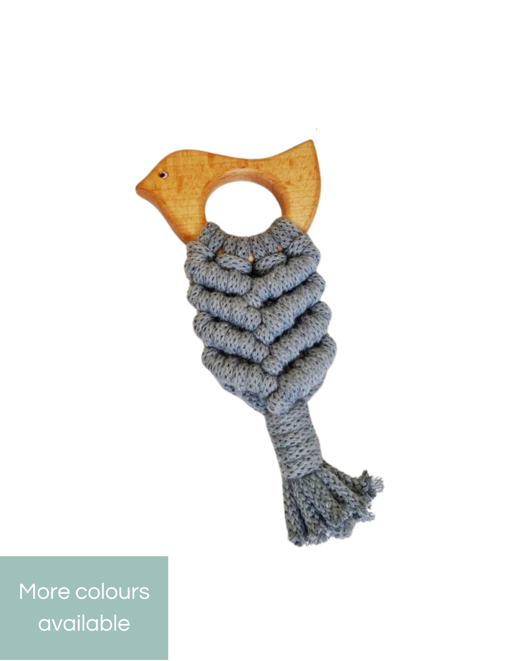 The Macrame Teether.