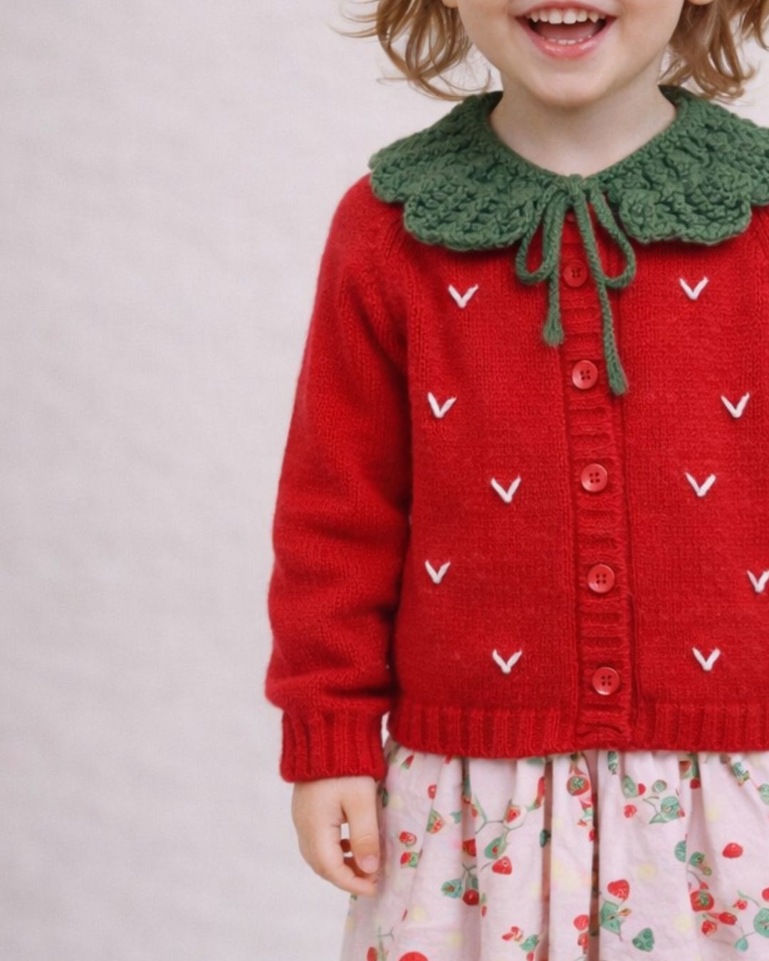 The Strawberry Cardi.