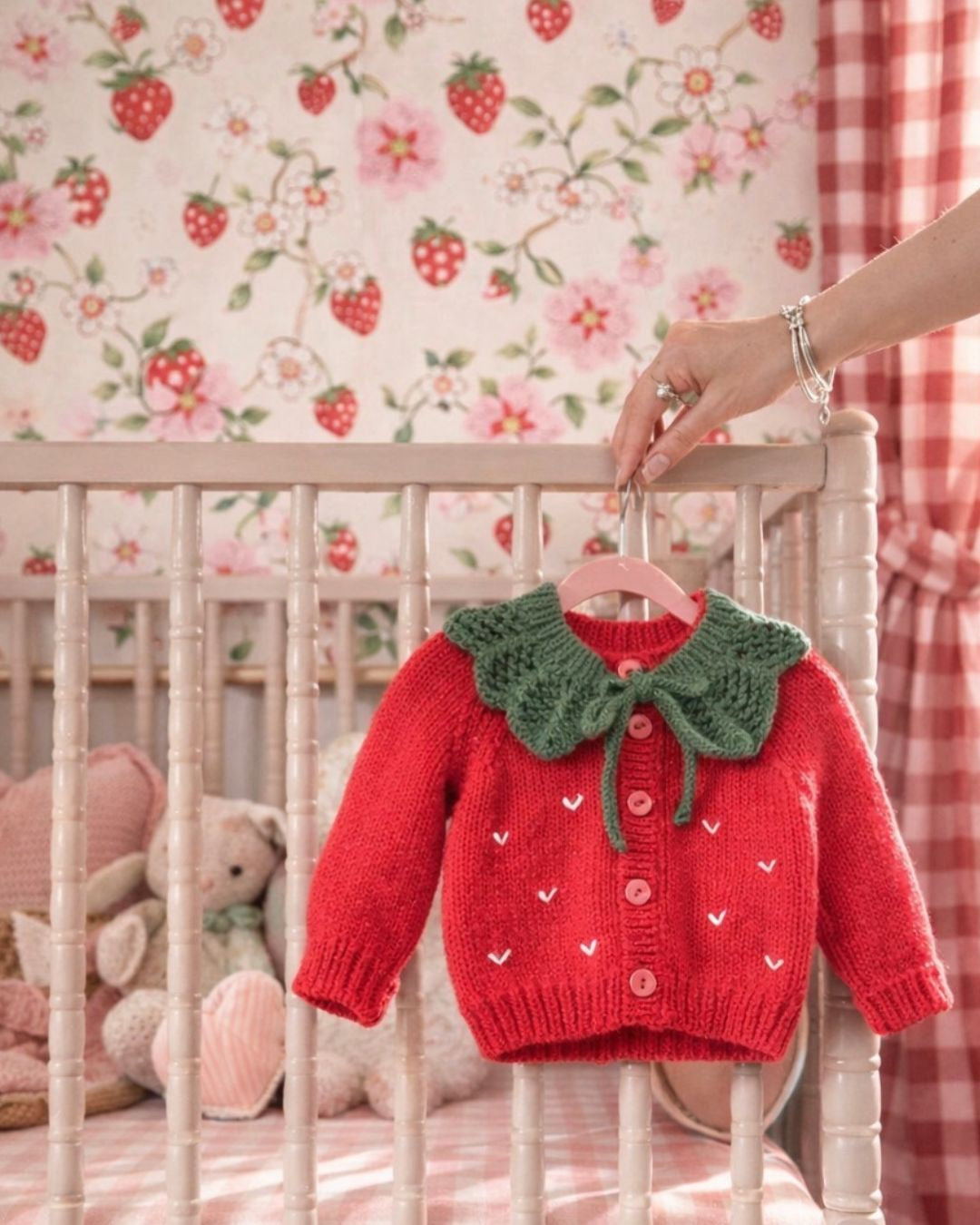 The Strawberry Cardi.