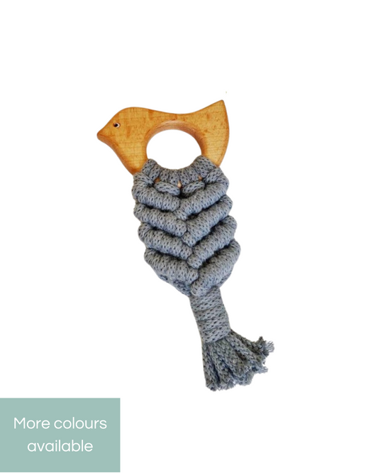 The Macrame Teether.
