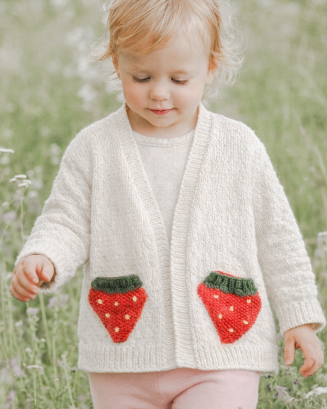 The Strawberry Cardi with Pockets.